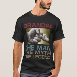 Camiseta Vovô O Homem O Mito A Lenda