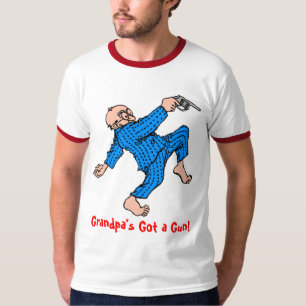 Camiseta Vovô obtido uma arma!