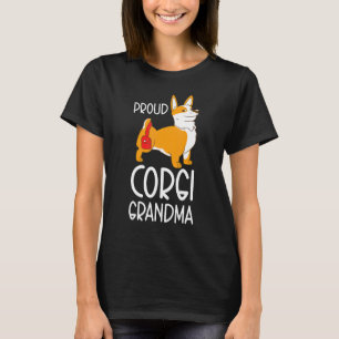 Camiseta Vovó Orgi Orgi Pembroke Welsh Corgi Avó