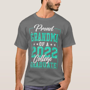 Camiseta Vovó Orgulhosa De Graduação De Formando Universitá