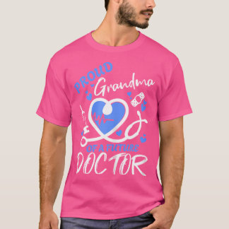 Camiseta Vovó Orgulhosa De Um Médico Futuro