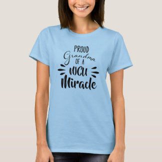 Camiseta Vovó Orgulhosa de um Milagre da NICU