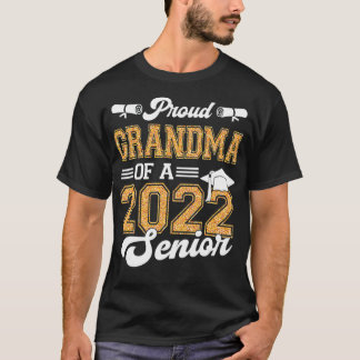 Camiseta Vovó Orgulhosa De Uma Classe De 2022 Do Mais velho