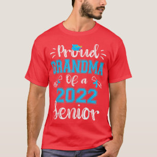 Camiseta Vovó Orgulhosa De Uma Classe De Formando Engraçado