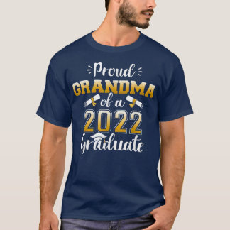 Camiseta Vovó orgulhosa de uma classe de mais velho 2022