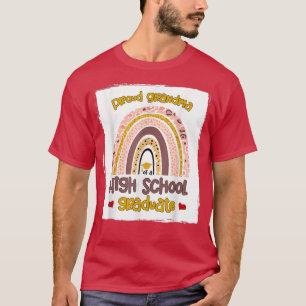 Camiseta Vovó Orgulhosa De Uma Escola De Formando Segundo g
