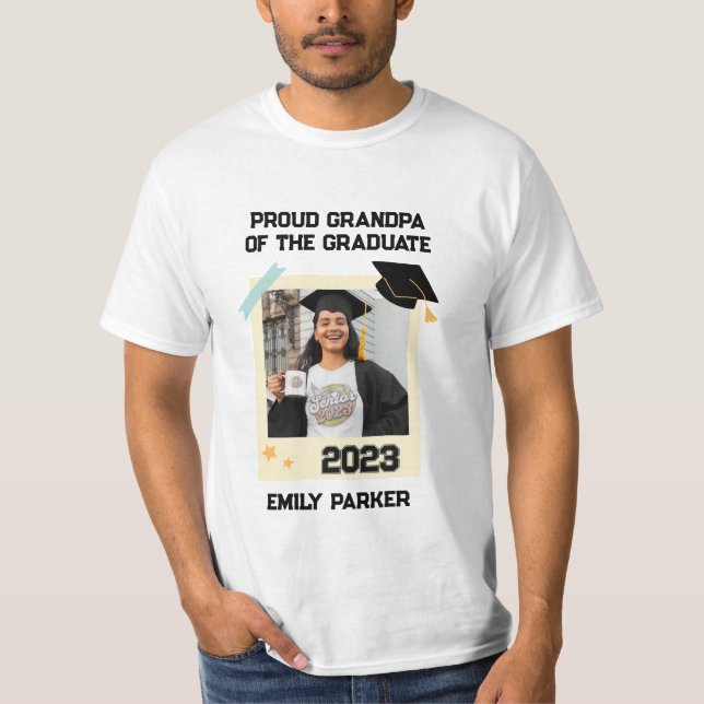 Camiseta Vovó Orgulhosa do Formando (Frente)