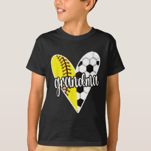 Camiseta Vovó orgulhosa do jogador de futebol Softll Vovó