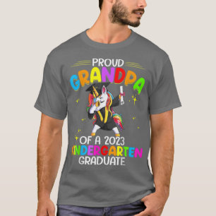 Camiseta Vovô Orgulhoso De Um Formando De Jardim De Infânci