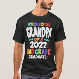 Camiseta Vovô orgulhoso de um Formando segundo 2022