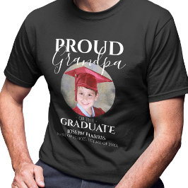 Camiseta Vovô Orgulhoso Do Formando | Foto T-Shirt