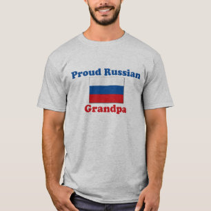 Camiseta Vovô orgulhoso do russo