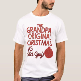 Camiseta Vovô Original de Natal OG