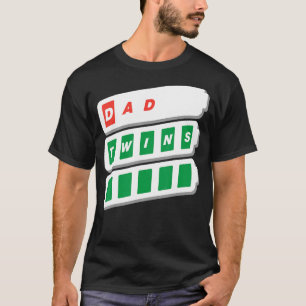 Camiseta Vovô, pai Padre, ganha-se gritosamente com pouca b