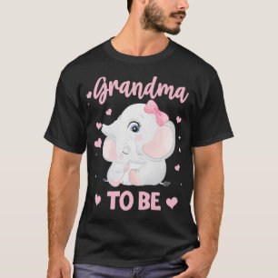 Camiseta Vovó Para Ser Elefante Bebê-Rapazes Dia de as mães