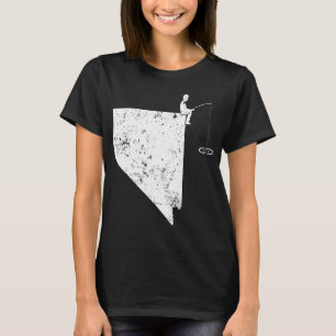 Camiseta Vovô Pescador NV Vovó Mãe Pai Pescando