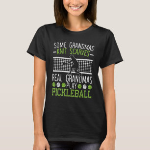 Camiseta Vovó Pickleball Distressou Grannie