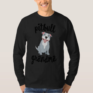 Camiseta Vovó Pitbull Cão Pawma Cachorro Avós Grande Maw