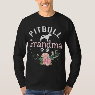 Camiseta Vovó Pitbull dá presentes a mulheres mamãe cachorr