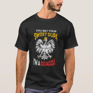Camiseta Vovô Polonês Hilário Quote Dziadzia
