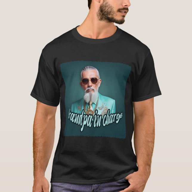 Camiseta vovô responsável (Frente)