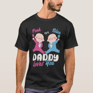 Camiseta Vovó Rosa Ou Azul Te Ama