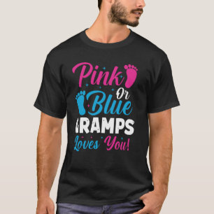 Camiseta Vovô Rosa Ou Azul Te Ama Uma Revolução De Gênero E