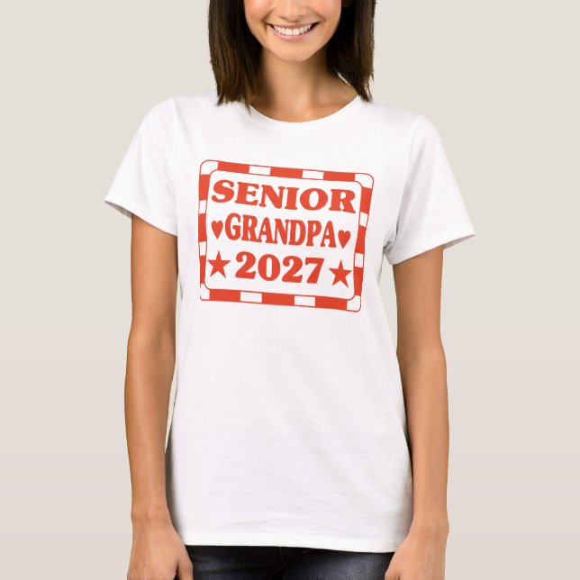 Camiseta Vovô Senior 2027. (Frente)