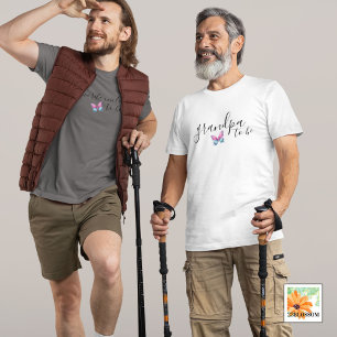 Camiseta vovô ser Gênero revelar a competição de festas