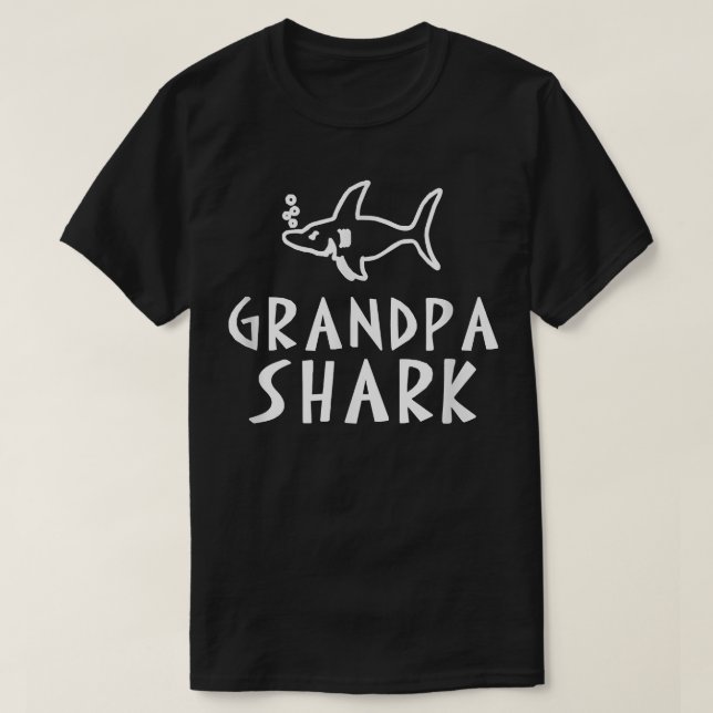 Camiseta Vovô Shark (Frente do Design)