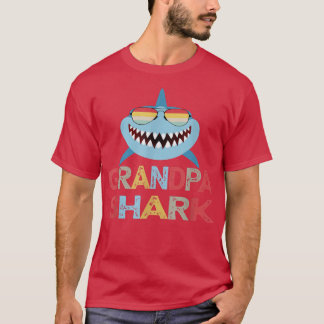 Camiseta Vovô Shark tem um presente engraçado para vovô de 