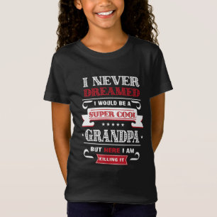 Camiseta Vovô Super Legal Matando-O Vovô Dia de os pais