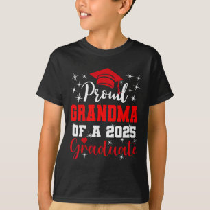 Camiseta Vovó Super Orgulhosa De Graduação De Formando 2025