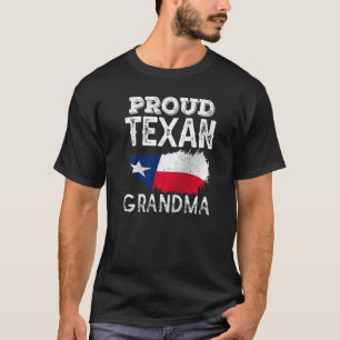 Camiseta Vovó Texana Patriótica Orgulho do Texas Cute Gra