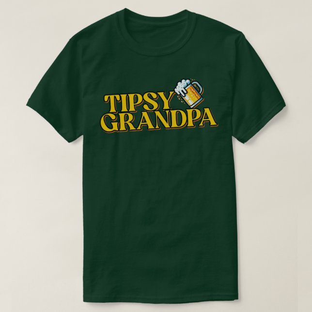 Camiseta Vovô Tipsy (Frente do Design)