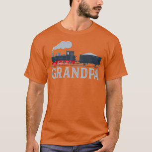 Camiseta Vovô Train Conductor Roupa