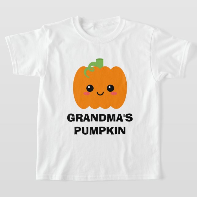 Camiseta Vovó Tshirt, Vovó Pumpkin Ação de Graças (Postura )