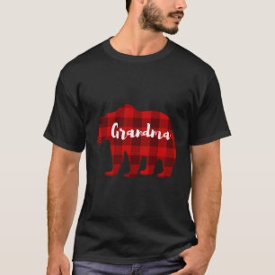 Camiseta Vovó Ursa Vestir Mulheres Dando à Vovó Família