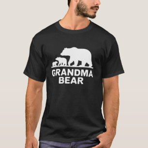 Camiseta Vovó Urso Bonito Mama Ursa Dia das Mães Presente p