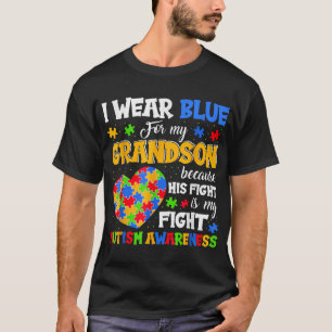 Camiseta Vovô, Visto Azul Para O Meu Avô