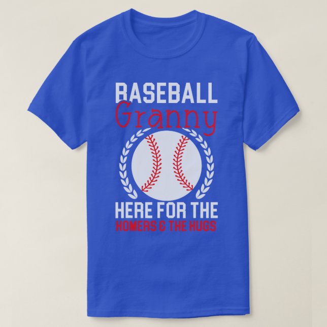 Camiseta Vovó vovó de beisebol Vovó Jogada de Baseball (Frente do Design)