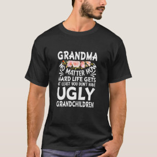 Camiseta Vovó Vovô Feio Avós Mimi Granmy Mot