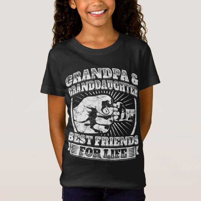 Camiseta Vovô Vovô Vovô Vovô Vovô Família Dift Avô Bum (Frente)