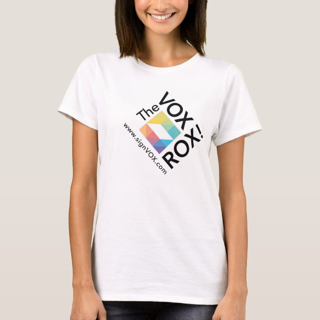 Camiseta VOX ROX Tee - Ela (Frente)