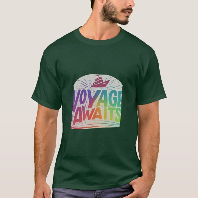 Camiseta Voyage Await (Frente)