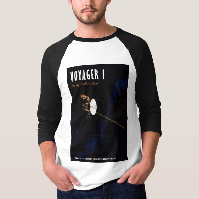 Camiseta Voyager 1 - Enviado às Estrelas (Frente)