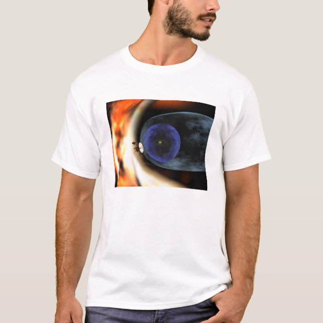 Camiseta Voyager 2 espaçonave (Frente)
