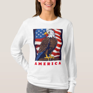Camiseta Voz da América - Camisola para Mulheres