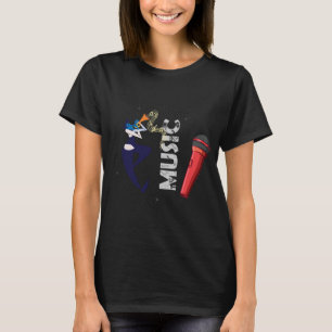 Camiseta Voz da Cidade - Música Urbana e Design de Microfon