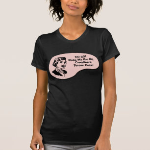 Camiseta Voz da pessoa da conformidade